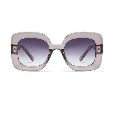 Women Fashion Nail Decor Square Sunglasses
