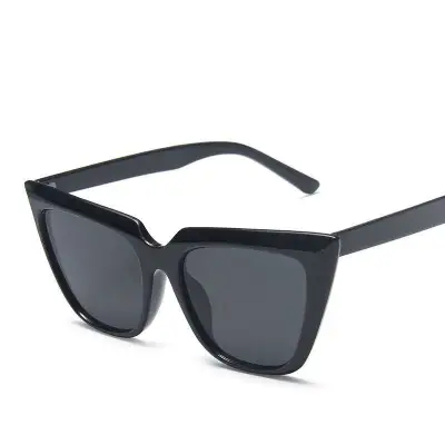Women Big Frame Vintage Cat-eye Sunglasses