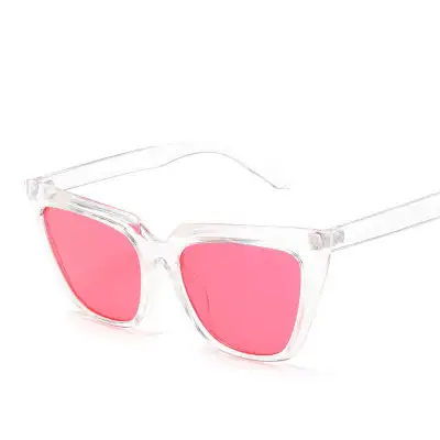 Women Big Frame Vintage Cat-eye Sunglasses
