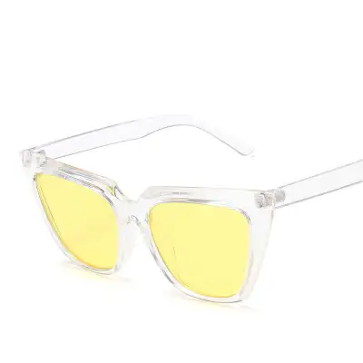 Women Big Frame Vintage Cat-eye Sunglasses