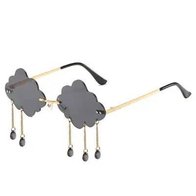 Women Fashion Clouds Raining Sunglasses