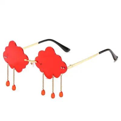 Women Fashion Clouds Raining Sunglasses