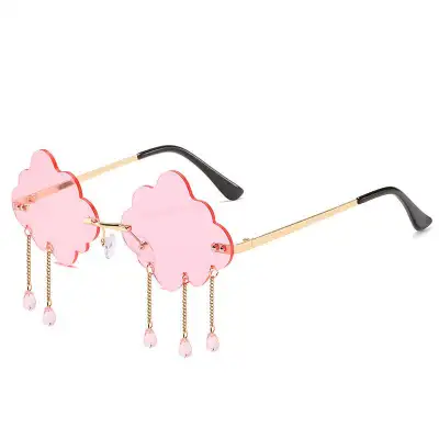 Women Fashion Clouds Raining Sunglasses