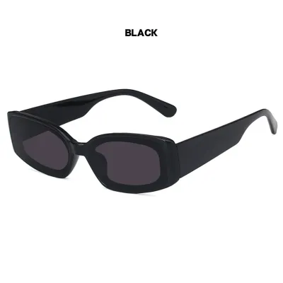 Transparent Small Square Candy-colored Frame Sunglasses