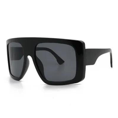 Fashion Square Big Frame Gradient Sunglasses