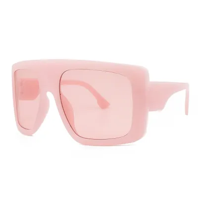 Fashion Square Big Frame Gradient Sunglasses