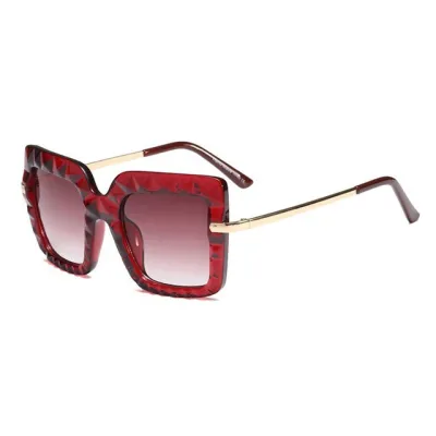 Fashion Irregular Big Frame Women's Sunglasses