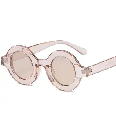 Fashion Round Big Frame Sunglasses