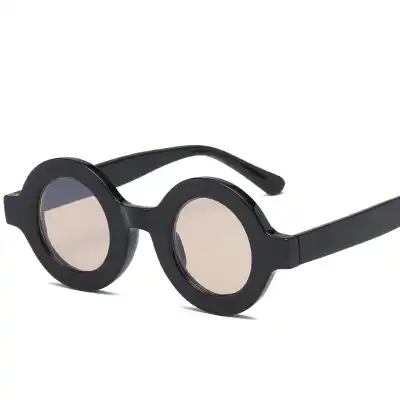 Fashion Round Big Frame Sunglasses