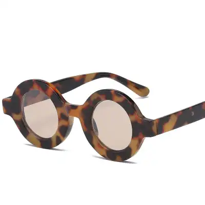 Fashion Round Big Frame Sunglasses