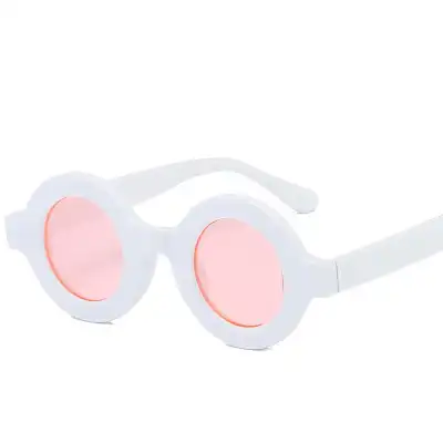 Fashion Round Big Frame Sunglasses
