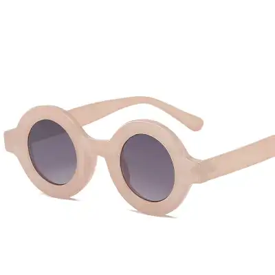 Fashion Round Big Frame Sunglasses