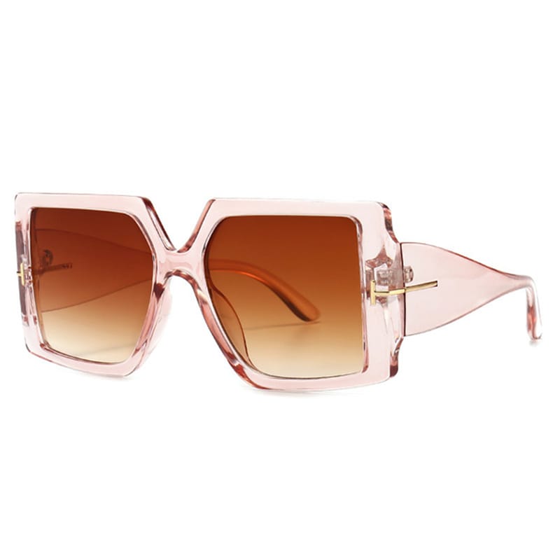 Wholesale Retro Punk Style Big Square Frame Sunglasses