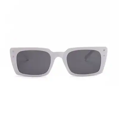 Retro Square Frame Nail Decoration Sunglasses