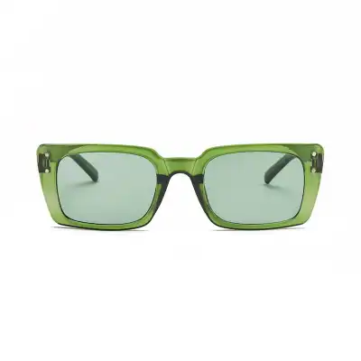 Retro Square Frame Nail Decoration Sunglasses