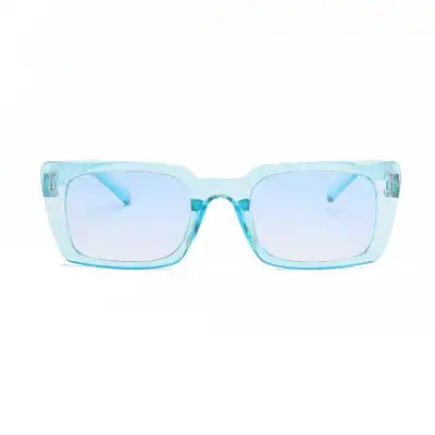 Retro Square Frame Nail Decoration Sunglasses