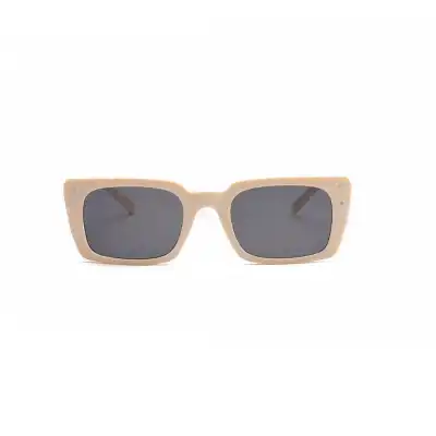 Retro Square Frame Nail Decoration Sunglasses