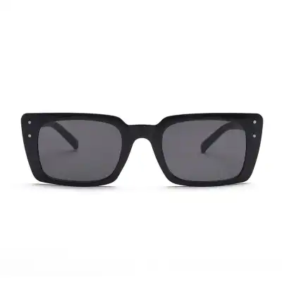 Retro Square Frame Nail Decoration Sunglasses
