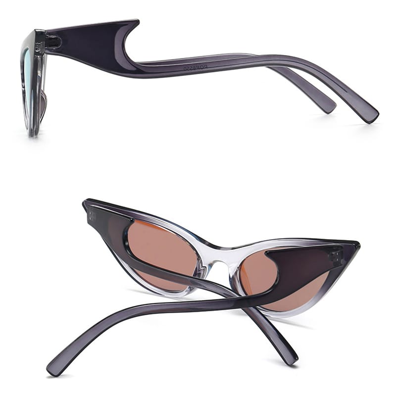 Wholesale Unique Cat-eye Shape Irregular Sunglasses