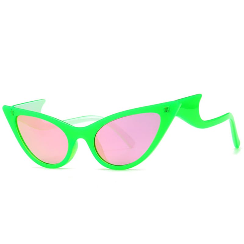 Wholesale Unique Cat-eye Shape Irregular Sunglasses