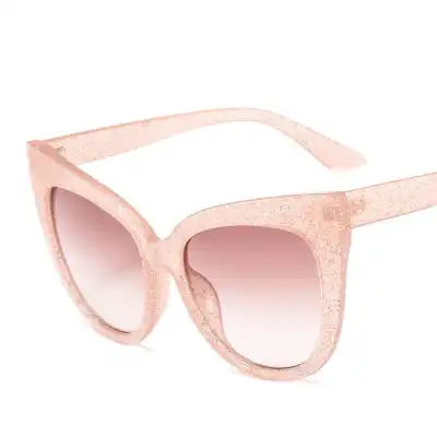 Fashion Big Frame Cat Eye Shape Sunglasses