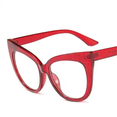 Fashion Big Frame Cat Eye Shape Sunglasses