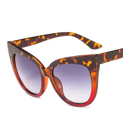 Fashion Big Frame Cat Eye Shape Sunglasses