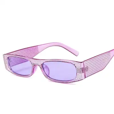 Fashion Square Small Frame PC Sunglasses