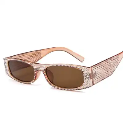 Fashion Square Small Frame PC Sunglasses