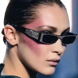 Fashion Square Small Frame PC Sunglasses