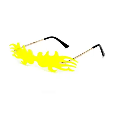 Unique Rimless Crab Shaped Sunglasses