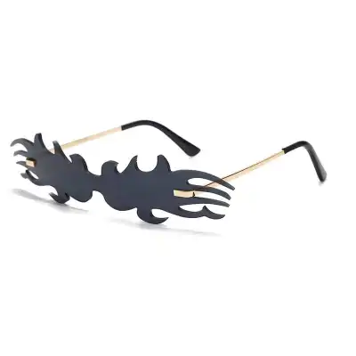 Unique Rimless Crab Shaped Sunglasses