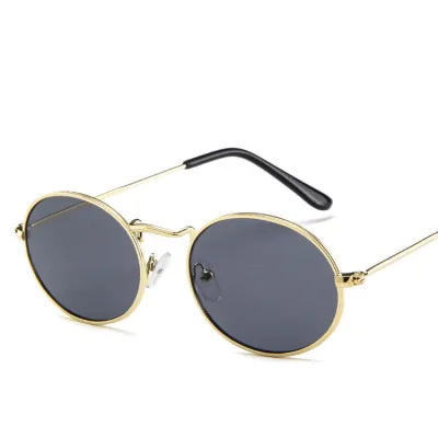 Retro Oval Small Frame Sunglasses