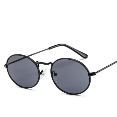 Retro Oval Small Frame Sunglasses