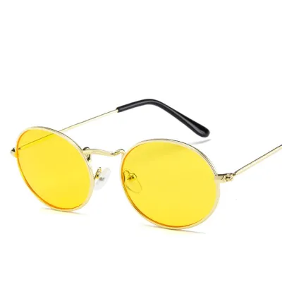 Retro Oval Small Frame Sunglasses