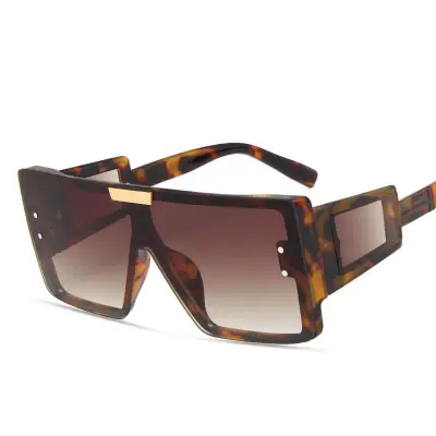 Fashion Square Frame Sunglasses Adult Universal