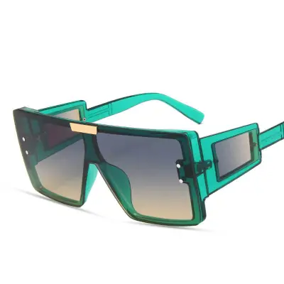 Fashion Square Frame Sunglasses Adult Universal