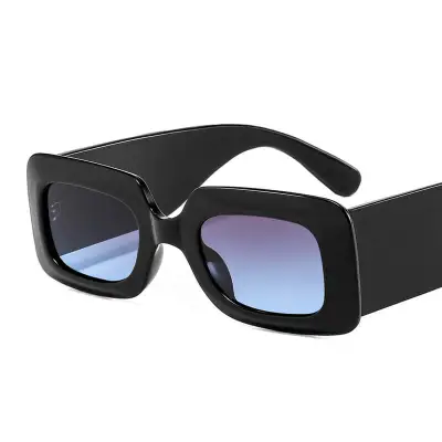 Fashion Square Big Frame Sunglasses with PC Lens