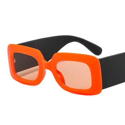 Fashion Square Big Frame Sunglasses with PC Lens