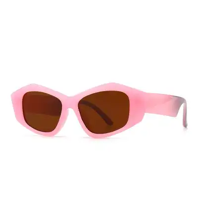 Retro Irregular Shape Design UV400 Sunglasses