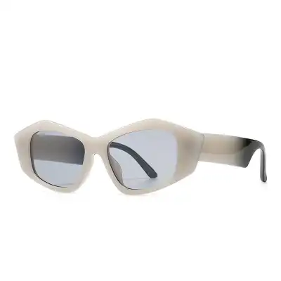 Retro Irregular Shape Design UV400 Sunglasses