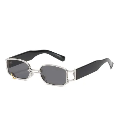 Unique Square Frame Design Ring Decoration Sunglasses