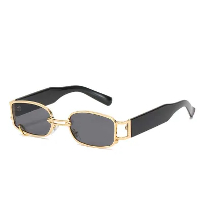 Unique Square Frame Design Ring Decoration Sunglasses