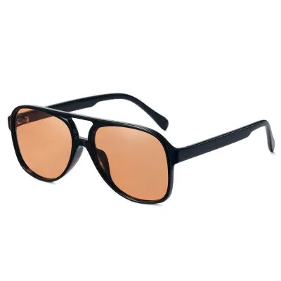 Trendy Big Frame Design Square One-piece Sunglasses