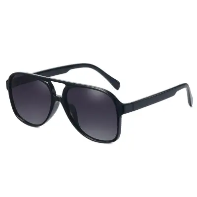 Trendy Big Frame Design Square One-piece Sunglasses
