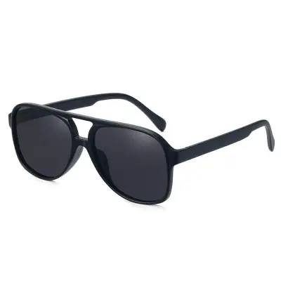 Trendy Big Frame Design Square One-piece Sunglasses