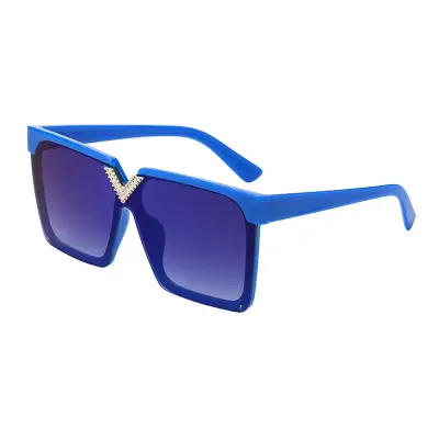 Fashion Big Square Frame Design Sunglasses