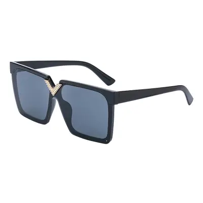 Fashion Big Square Frame Design Sunglasses