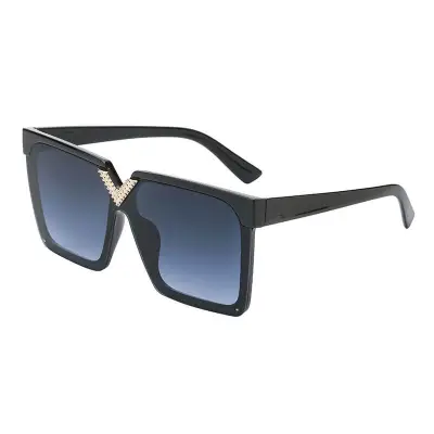 Fashion Big Square Frame Design Sunglasses