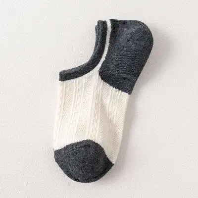 Women Summer Breathable Cotton Leisure Color Matching Socks